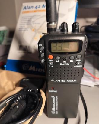 Radio CB Alan 42 Multi + accessori opzionali