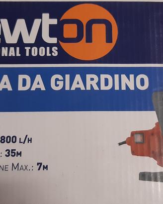POMPA DA GIARDINO CON PESCAGGIO profondità 7 Metri