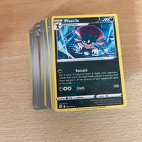 lotto 100 carte pokemon