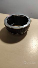 Adattatore per obiettivi da Canon EF a Micro 4/3