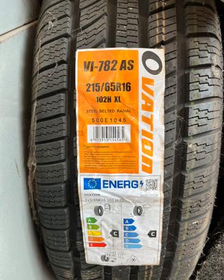 1 pneumatico auto 215/65 R16 quattro stagioni