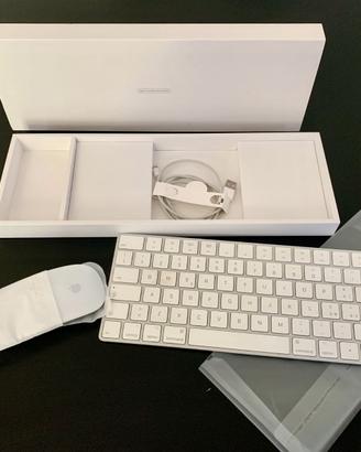 Apple Magic Keyboard 2 + Magic Mouse 2 (originali)