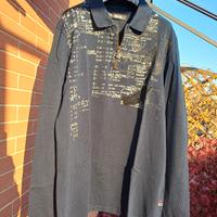 POLO COLORE BLU -MANICHE LUNGHE - DESIGUAL