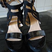 Sandali neri con tacco mis, 36