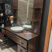 postazione  per parrucchieri barbieri 