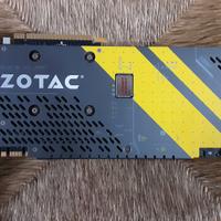 Scheda video Zotac gtx 1070 AMP edition