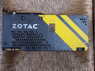 Scheda video Zotac gtx 1070 AMP edition