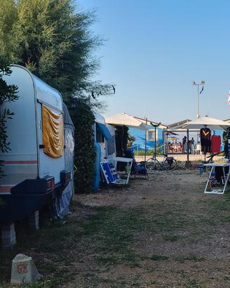 roulotte roller One con targa e libretto Fano mare