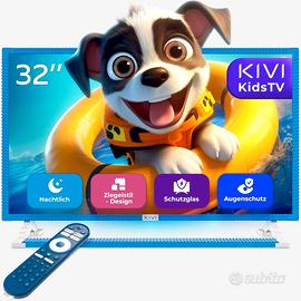 KidsTV 32'' Smart TV Android FHD; con Voice Assist