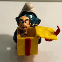 Puffo pacco sorpresa Gargamella smurf molto raro