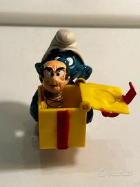 Puffo pacco sorpresa Gargamella smurf molto raro