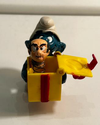 Puffo pacco sorpresa Gargamella smurf molto raro
