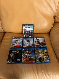 Lotto giochi usati ps4-7 giochi originali -