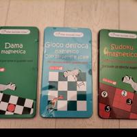 Sudoku, gioco dell' oca, dama magnetici