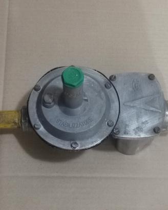 Regolatore di pressioneper gas.