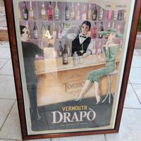 Quadro per pub "Vermouth Drapò"