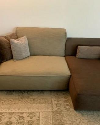 Divano Arketipo con chaise longue