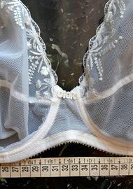 Reggiseno Dior bianco vintage '90