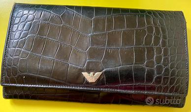 Portafoglio Donna Giorgio Armani Pelle Stampato