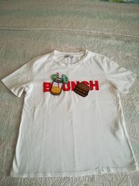 maglia bianca maniche corte donna tg M Zara 