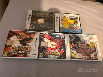 Giochi pokemon ds e 3ds