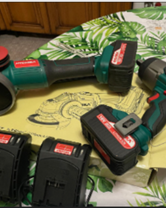 Avvitatore e flex + accessori