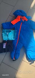 tuta da sci e maglie invernali- bambino