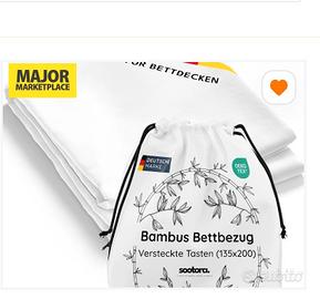 Copripiumino in bambù 