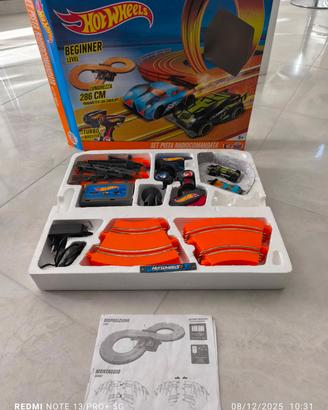Hotwheels set pista radiocomandate 