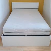 Letto contenitore 1 piazza e mezzo con materasso