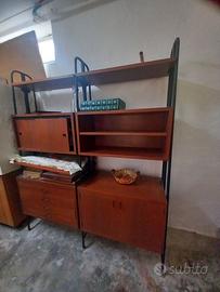 Libreria vintage anni 70