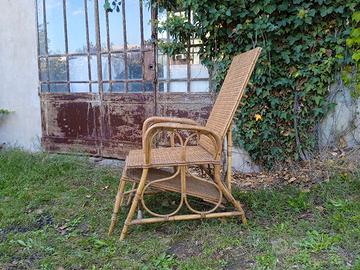 chaise longue in vimini primi 900