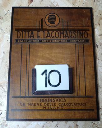 pannello pubblicitario 