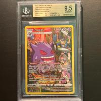 Carta Pokémon Gengar TG06 - Gradata BGS 9,5