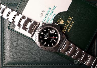 Rolex Explorer II Ref. 16570 Black Full Set