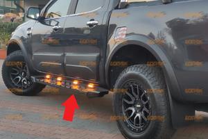 Pedane Sottoporta LED per Ford Ranger 2012 - 2023
