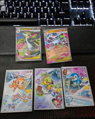 SET 30° Anniversary Trio Starter Sinnoh e Charizar