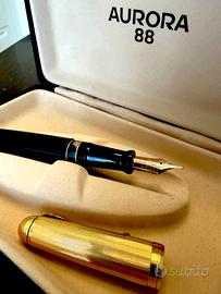 Aurora 88 Stilografica  Oro 14 k