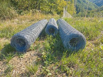 Rete per recinzione anticinghiale