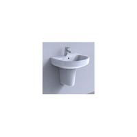 Lavabo sospeso con colonnina