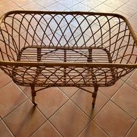 Vintage anni 60 culla in bamboo