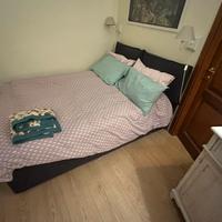 Letto contenitore grigio scuro