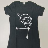 T-shirt Maglietta sagomata bambino stilizzato