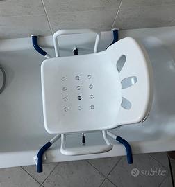 Sedia girevole per vasca da bagno