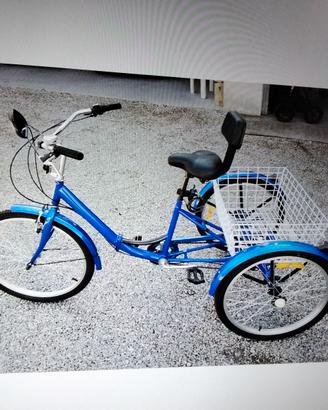 Bicicletta 3 ruote nuova
