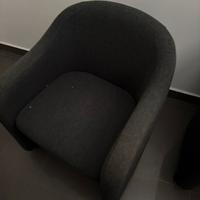 Sedie-poltrone da ufficio con ruote