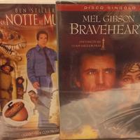 2 DVD Nuovi - Braveheart; Una notte al Museo