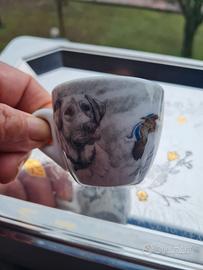 TAZZINE DA CAFFÈ "Friends Collection con cani e uc