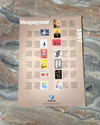 Calendario Piaggio, anno 1997