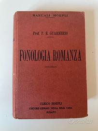 Manuali Hoepli "Fonologia Romanza"